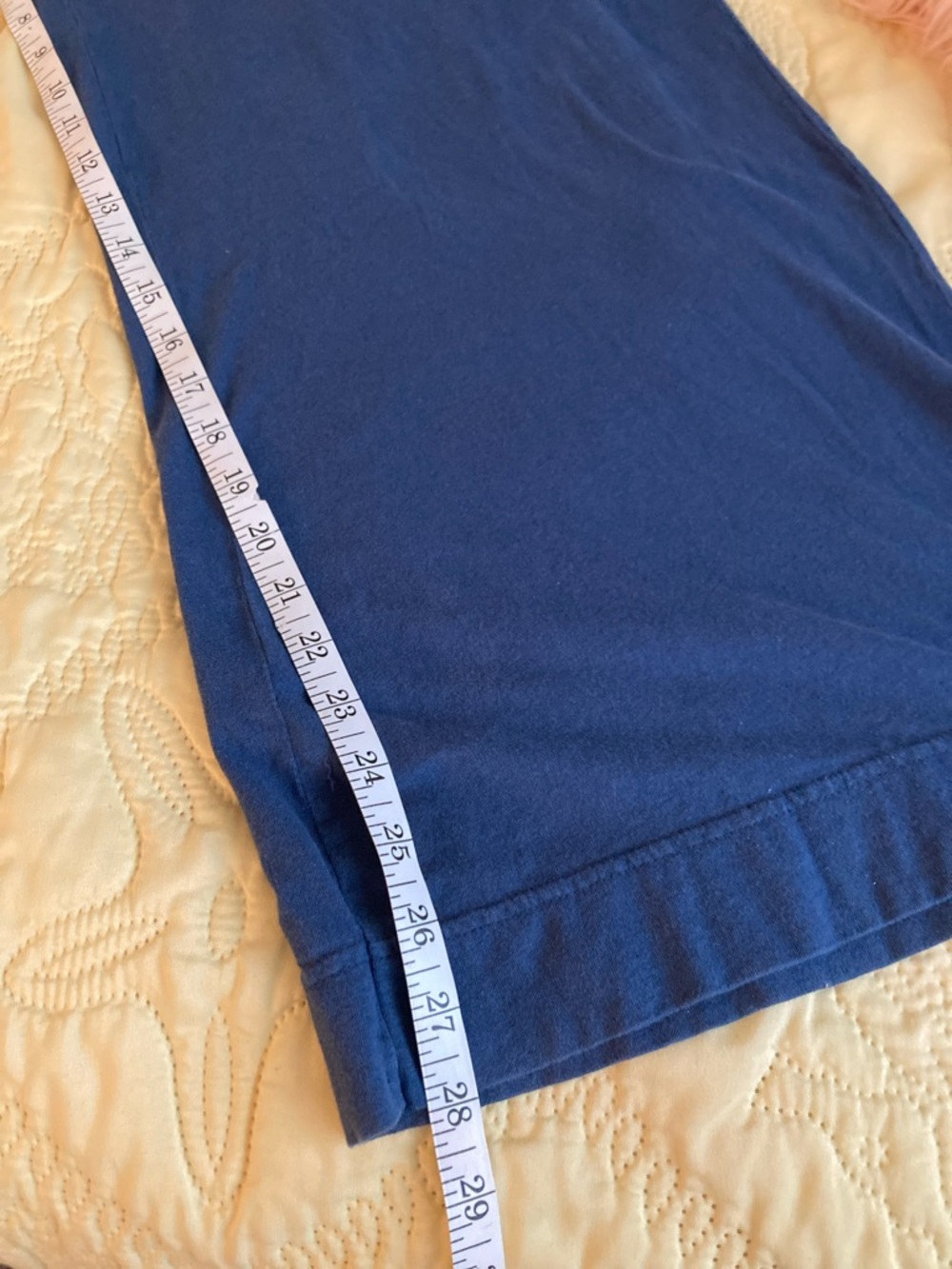 Pact Sleeveless Navy Jumpsuit with Keyhole Back size M - Picture 8 of 8